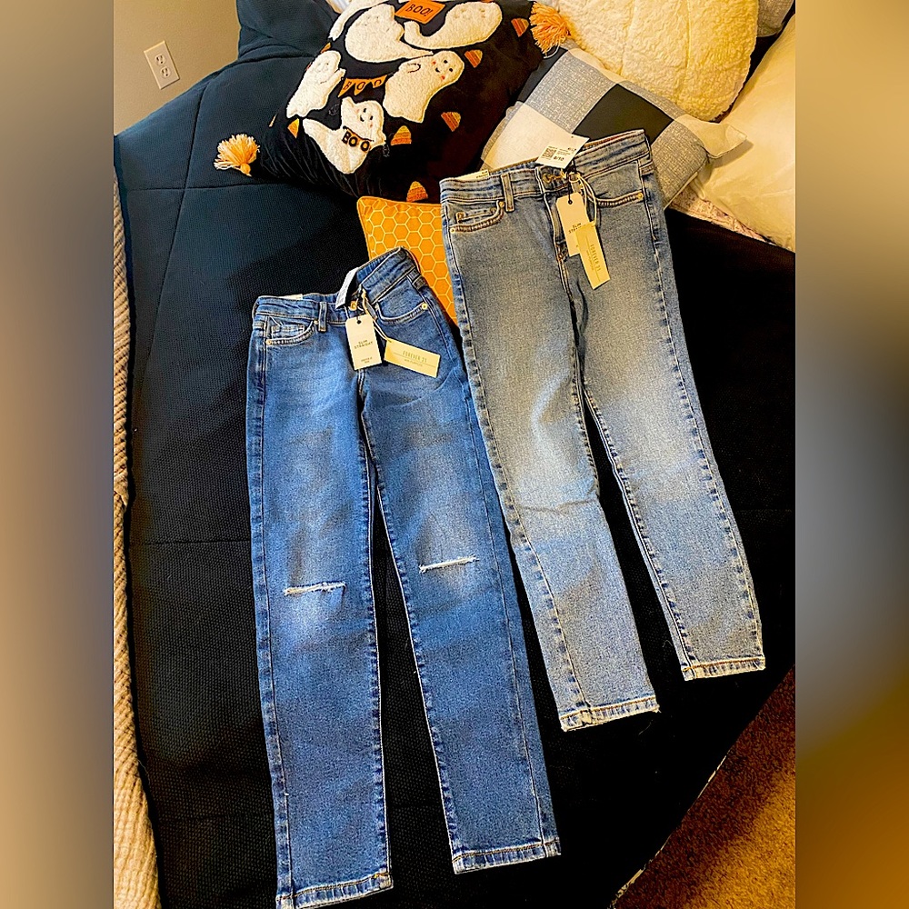 Kids Skinny Jeans 2 Pack Bundle — Size 9/10 NWT